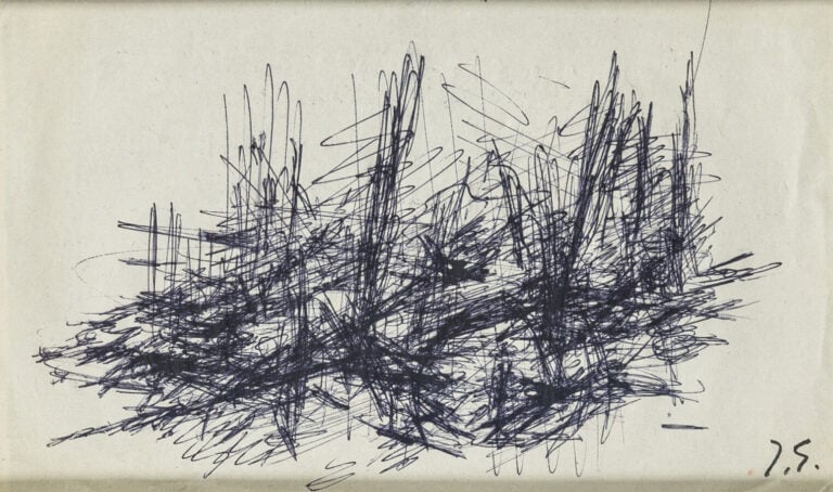 JACQUES GERMAIN (1915-2001) - Compositions - Stylo bille ; Encre et lavis : Fus…