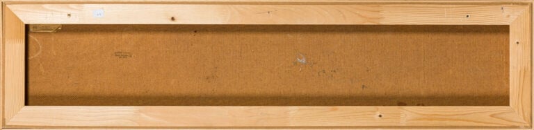 JACQUES YANKEL (1920-2020) - Château Tholet - Huile sur toile marouflée sur iso…