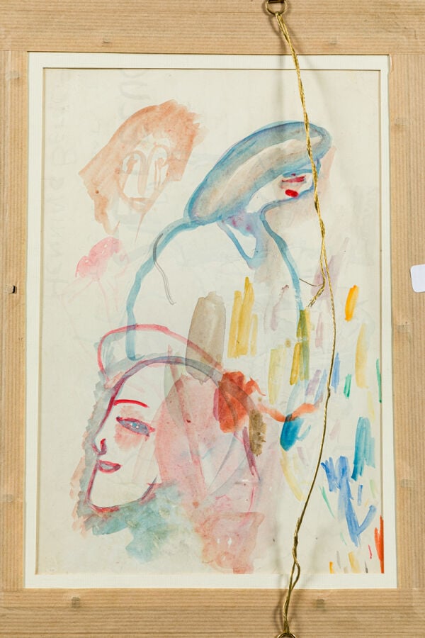 JULES PASCIN (1885-1930) - Le déluge, les trois actes par Henning Berger, 1913…
