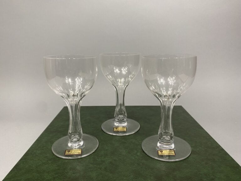 Moet & Chandon - Coffret comprenant 6 verres à pied en cristal, cristallerie ro…