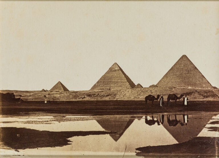 PHOTOGRAPHIE. EGYPTE - Réunion de 17 tirages albuminés sur papier fin (formats…