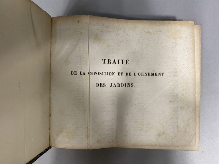 [BOITARD] - Traité de la composition des jardins - avec 96 planches représentan…