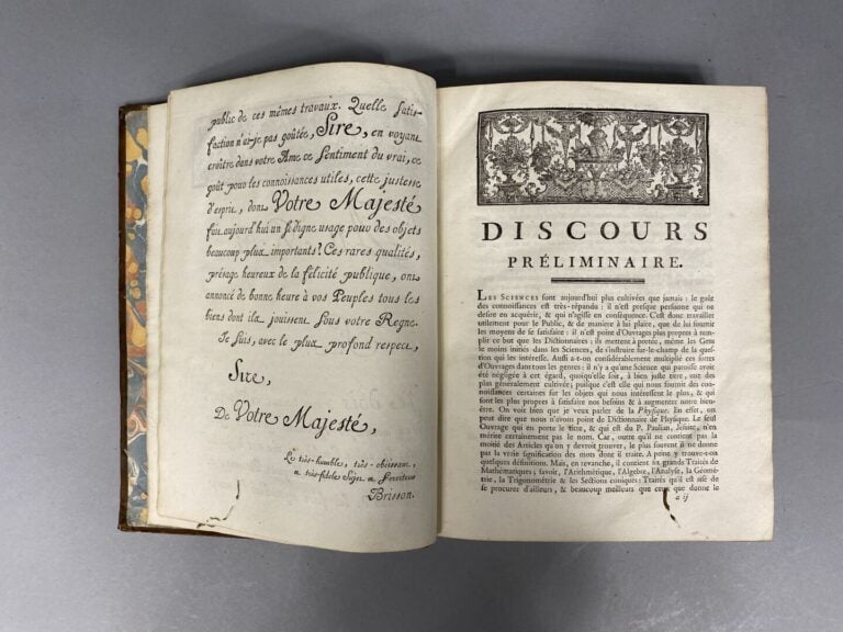 BRISSON (Mathurin, Jacques) : - Dictionnaire raisonné de physique. - Tome 1 : 7…