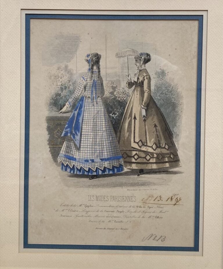 Ensemble de gravures comprenant : - - Le bon genre n°96, l'Anglaise - - Le bon…