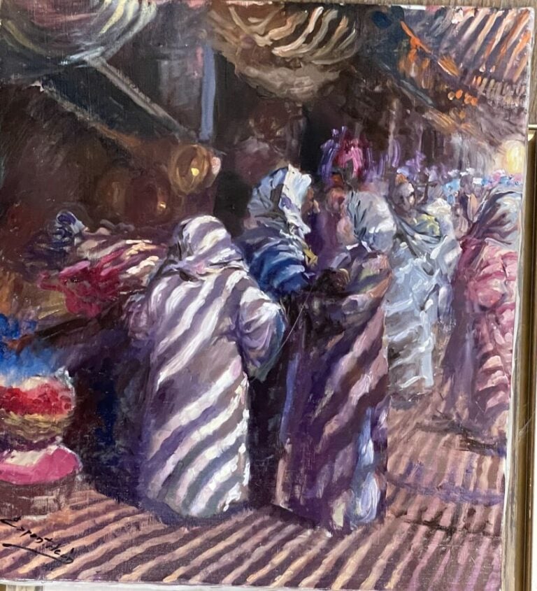 FORT LOT de toiles et pièces encadrées diverses - (LES LOTS SONT VENDUS EN L'ET…