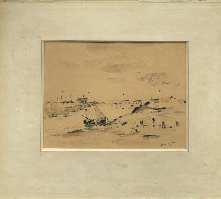 FORT LOT de toiles et pièces encadrées diverses - (LES LOTS SONT VENDUS EN L'ET…