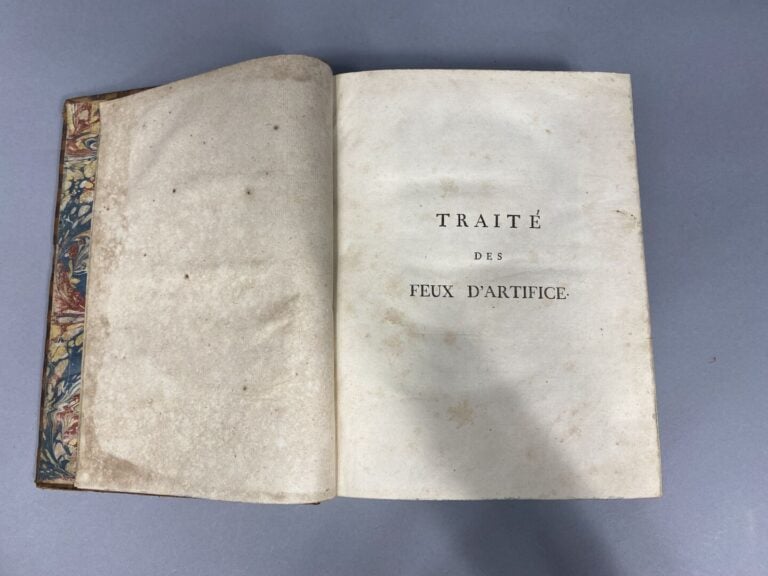 [FREZIER (Amedee Francois)]: - Traité des feux d'artifice. Nouvelle édition tou…