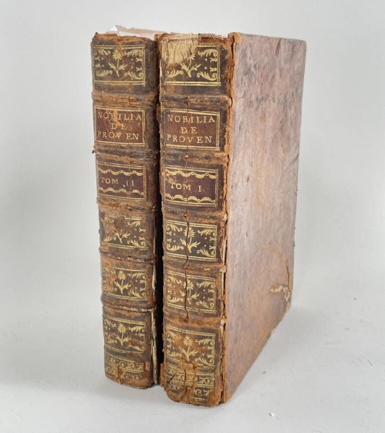 Histoire Héroïque et Universelle de la Noblesse de Provence. Avignon, Vve Girar…