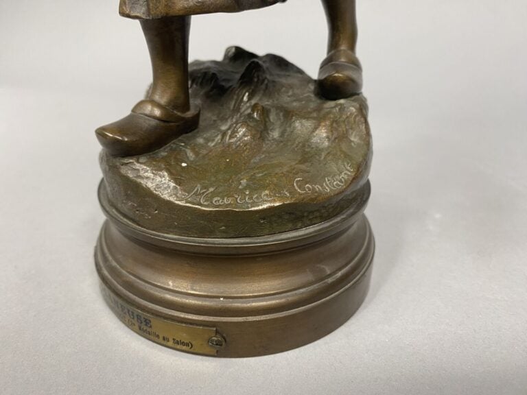 Maurice CONSTANT (1892-1970) - "Glaneuse" - Epreuve en bronze - Signée - H : 29…