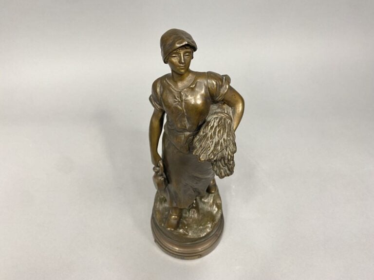 Maurice CONSTANT (1892-1970) - "Glaneuse" - Epreuve en bronze - Signée - H : 29…