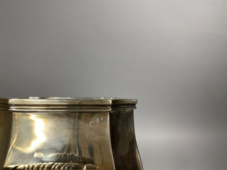 Service à thé et à café en argent (925) comprenant une théière, une cafetière,…
