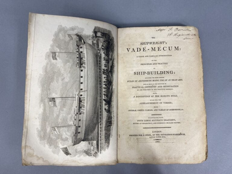 STEEL (D.) : - The Shipwright's Vade-Mecum: A Clear and Familiar Introduction t…