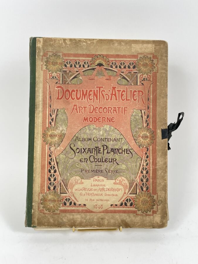 Victor CHAMPIER - "DOCUMENTS D'ATELIER" - 1 VOLUME - Paris, Librairie de la rev…