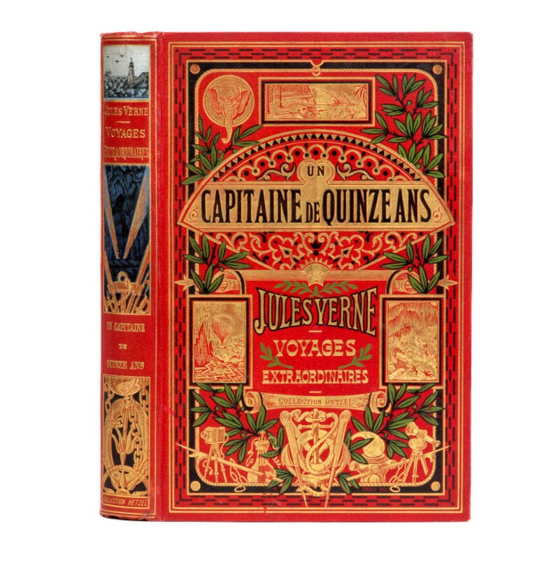 [Afrique] Un Capitaine de quinze ans par Jules Verne. Illustrations de Henri Me…