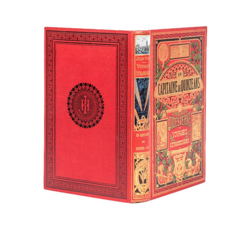[Afrique] Un Capitaine de quinze ans par Jules Verne. Illustrations de Henri Me…