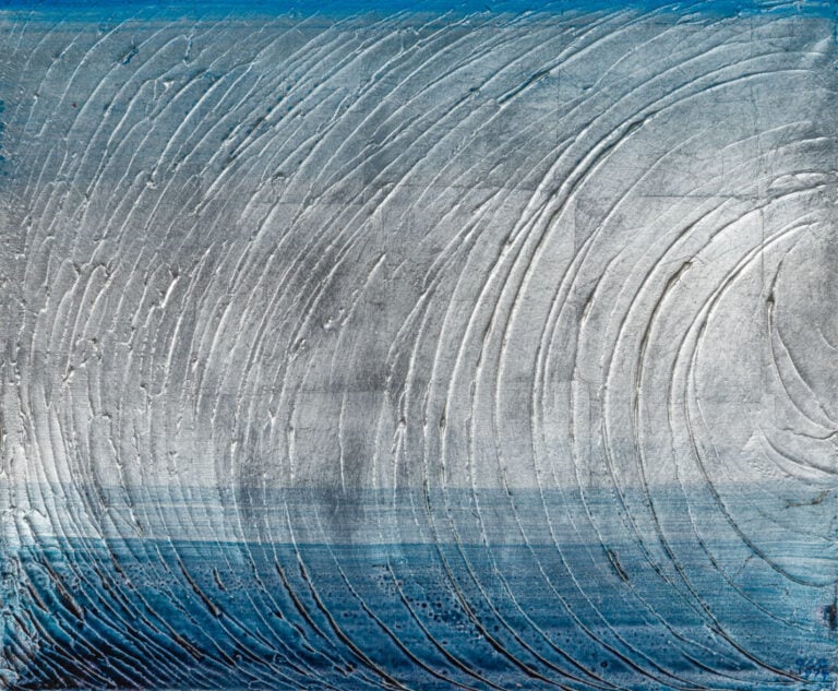 Anna-Eva Bergman (1909-1987) - N°15-1974 Intérieur d'une vague II - 54 x 65 cm…