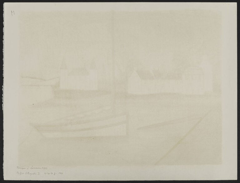 Bernard BUFFET (1928-1999) - Barque à Lomener, 1982 - Lithographie en couleurs…