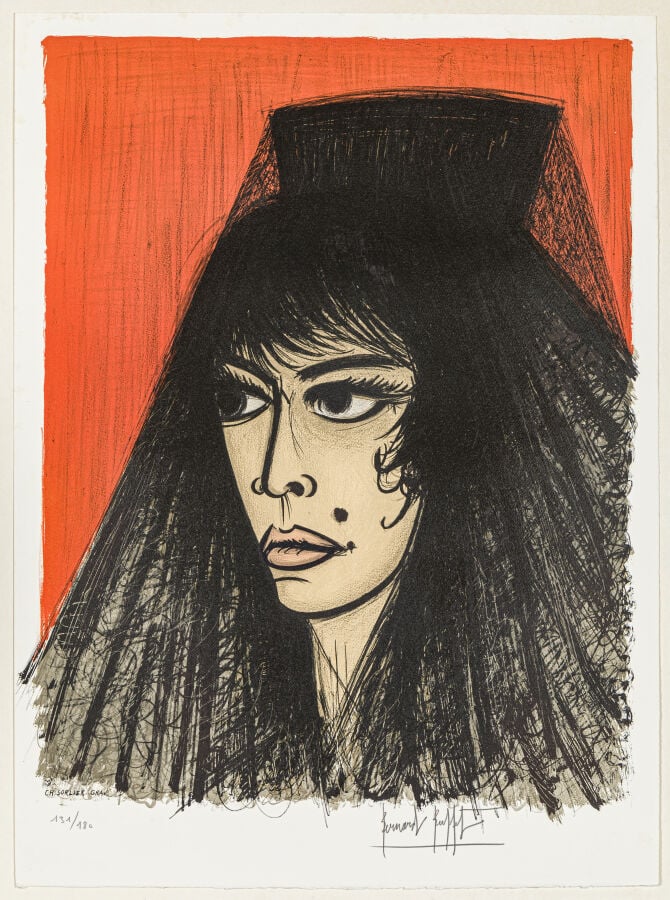BERNARD BUFFET (1928-1999) - Carmen, Décors et Costumes, A. G. Mazo et Cié édit…
