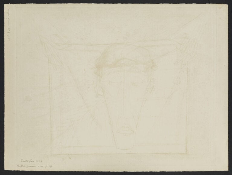 Bernard BUFFET (1928-1999) - Saint Face, 1953, - Eau-forte sur BFK Rives, signé…