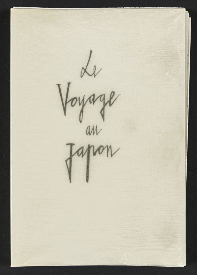BERNARD BUFFET - Annabel Buffet, Le Voyage au Japon, A.G. Mazo et Cie Paris, 19…