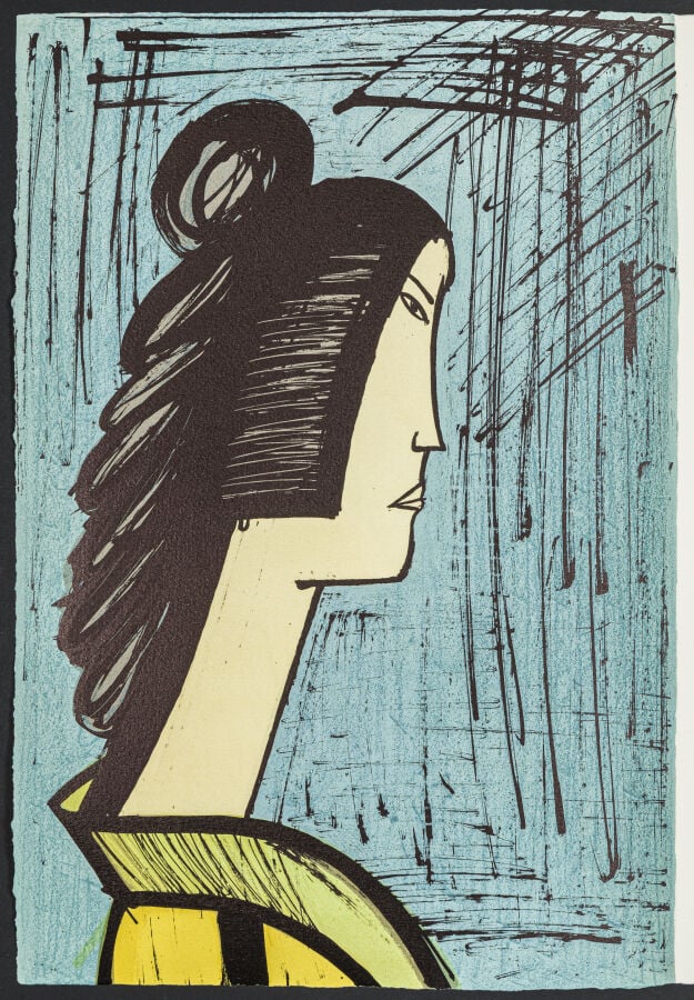 BERNARD BUFFET - Annabel Buffet, Le Voyage au Japon, A.G. Mazo et Cie Paris, 19…
