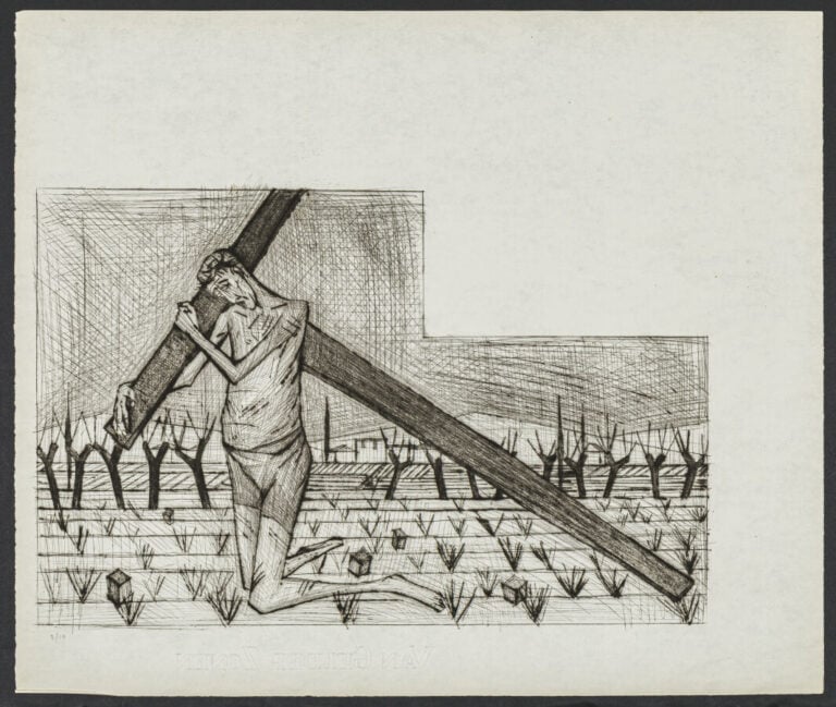 BERNARD BUFFET - Passion du Christ, Creuzevault, Paris - Ensemble de 18 (sur 21…