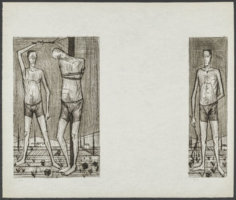 BERNARD BUFFET - Passion du Christ, Creuzevault, Paris - Ensemble de 18 (sur 21…