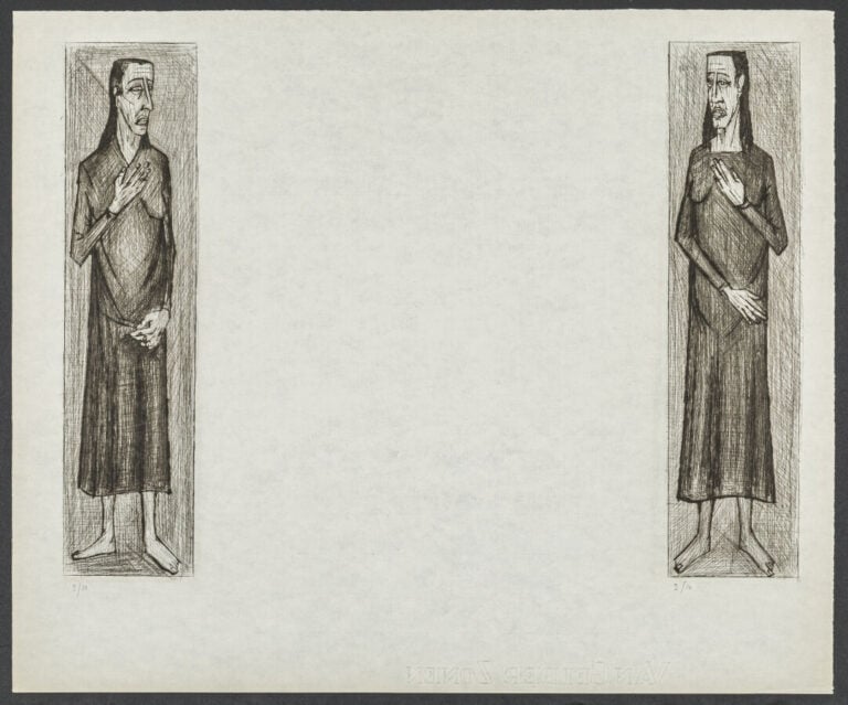 BERNARD BUFFET - Passion du Christ, Creuzevault, Paris - Ensemble de 18 (sur 21…