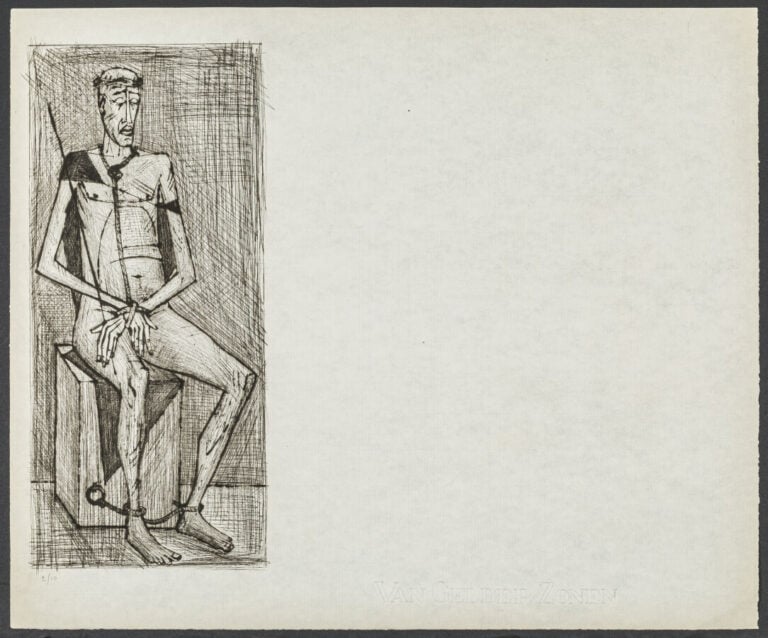 BERNARD BUFFET - Passion du Christ, Creuzevault, Paris - Ensemble de 18 (sur 21…
