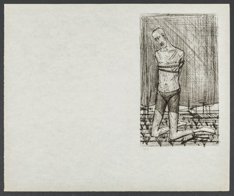 BERNARD BUFFET - Passion du Christ, Creuzevault, Paris - Ensemble de 18 (sur 21…