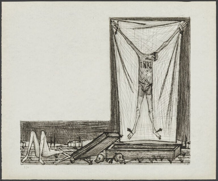 BERNARD BUFFET - Passion du Christ, Creuzevault, Paris - Ensemble de 18 (sur 21…