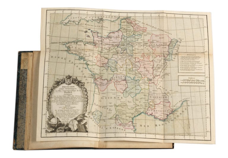 DESNOS. Atlas de France dans lequel on donne une connaissance générale et détai…