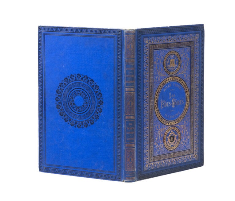 [Écosse] Les Indes-Noires par Jules Verne. Illustrations de Férat. Paris, Bibli…