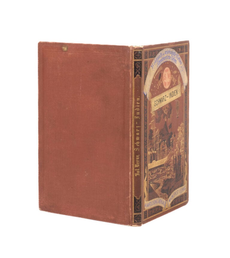 [Écosse] Schwarz-Indien (Les Indes-Noires) von Julius Verne, mit 43 illustratio…
