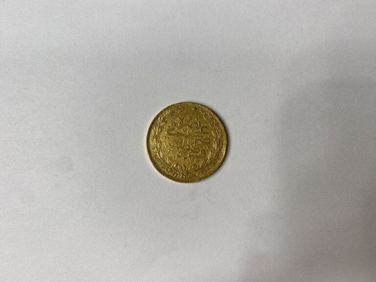 EMPIRE OTTOMAN (Turquie) - Pièce de 100 Kurush or - Poids : 7,2 g