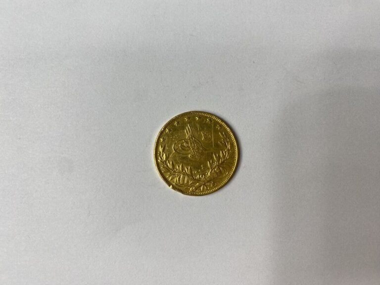 EMPIRE OTTOMAN (Turquie) - Pièce de 100 Kurush or - Poids : 7,2 g