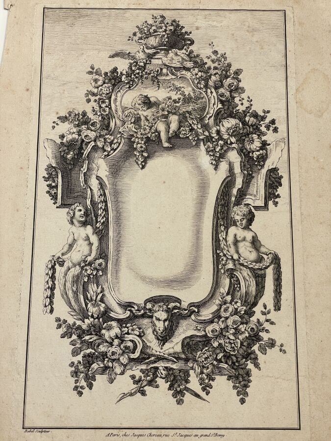 Ensemble d'environ 19 estampes : d'après Bouchardon gravé par DEMARTEAU, Antoin…