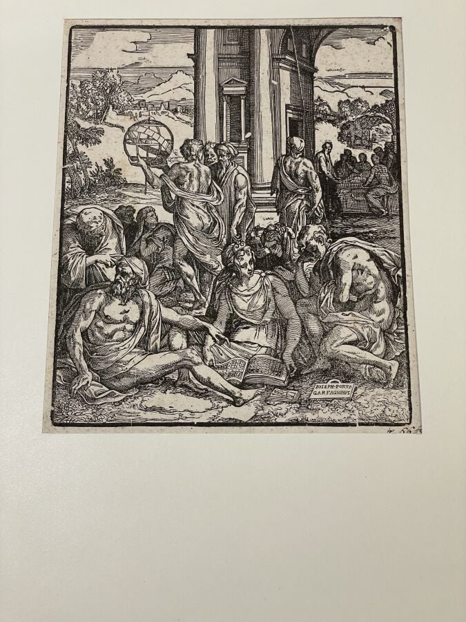 Ensemble d'environ 19 estampes : d'après Bouchardon gravé par DEMARTEAU, Antoin…