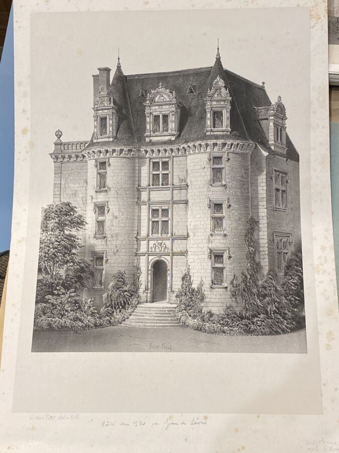 Ensemble d'environ 73 planches par Louis emile Noirot et divers - on joint : un…