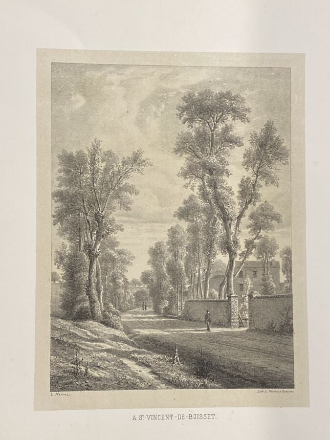 Ensemble d'environ 73 planches par Louis emile Noirot et divers - on joint : un…