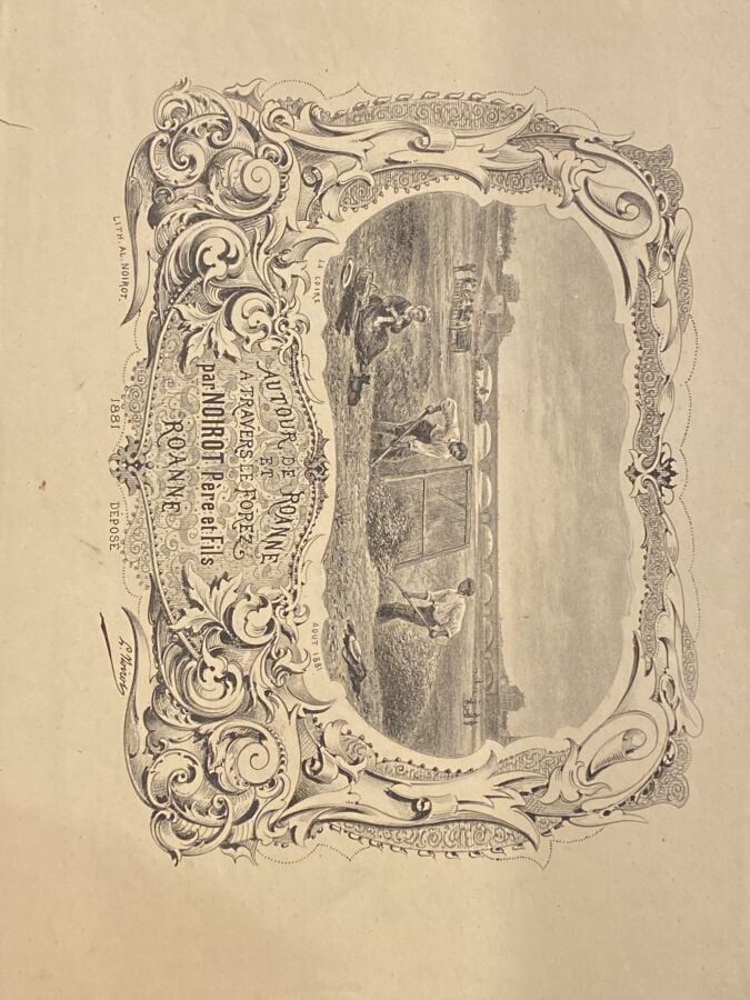 Ensemble d'environ 73 planches par Louis emile Noirot et divers - on joint : un…
