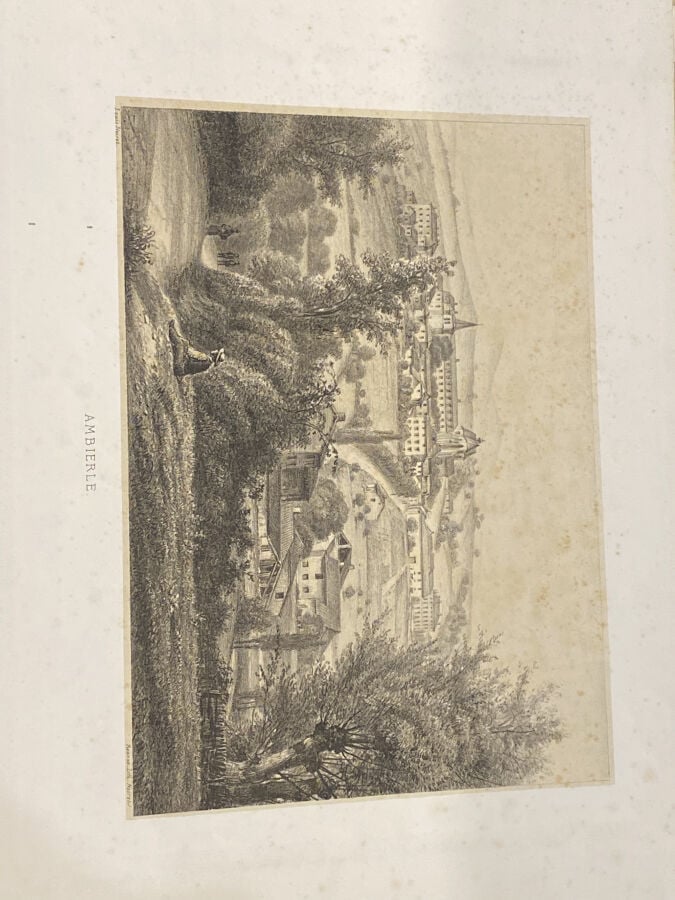 Ensemble d'environ 73 planches par Louis emile Noirot et divers - on joint : un…