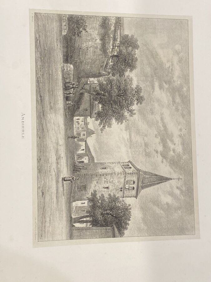 Ensemble d'environ 73 planches par Louis emile Noirot et divers - on joint : un…