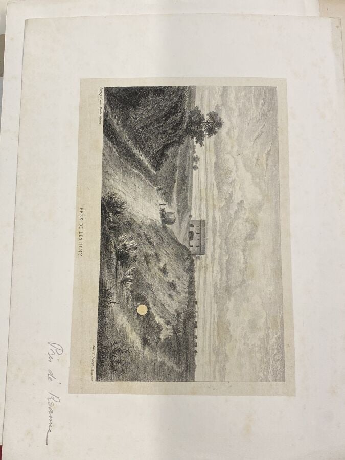 Ensemble d'environ 73 planches par Louis emile Noirot et divers - on joint : un…