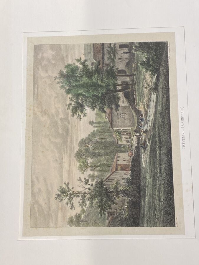Ensemble d'environ 73 planches par Louis emile Noirot et divers - on joint : un…