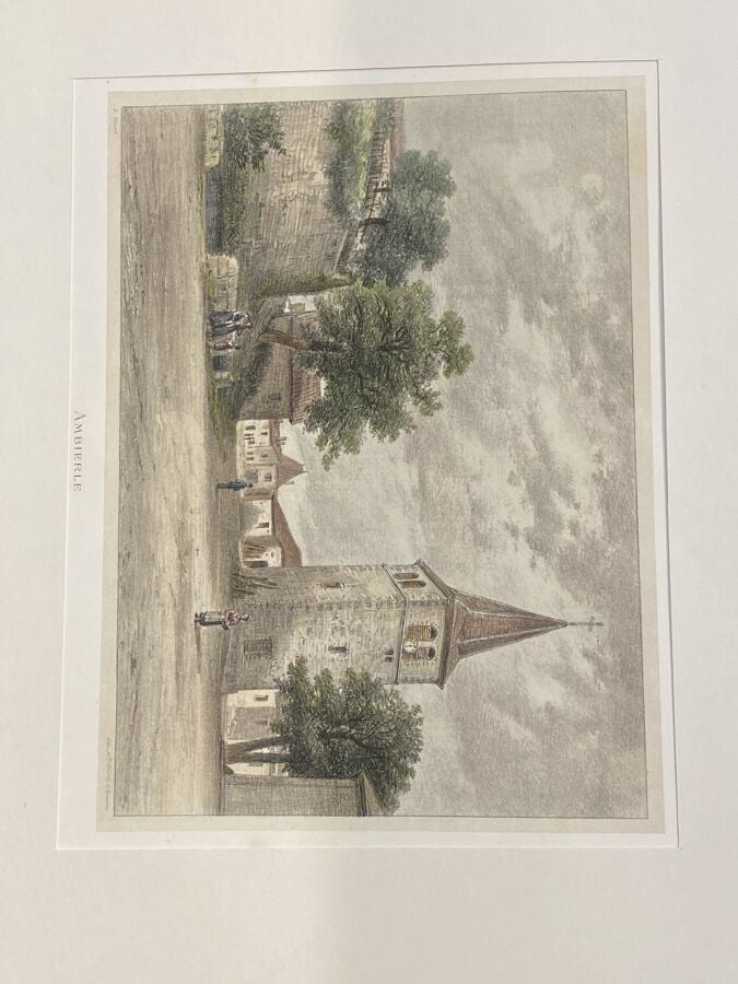 Ensemble d'environ 73 planches par Louis emile Noirot et divers - on joint : un…