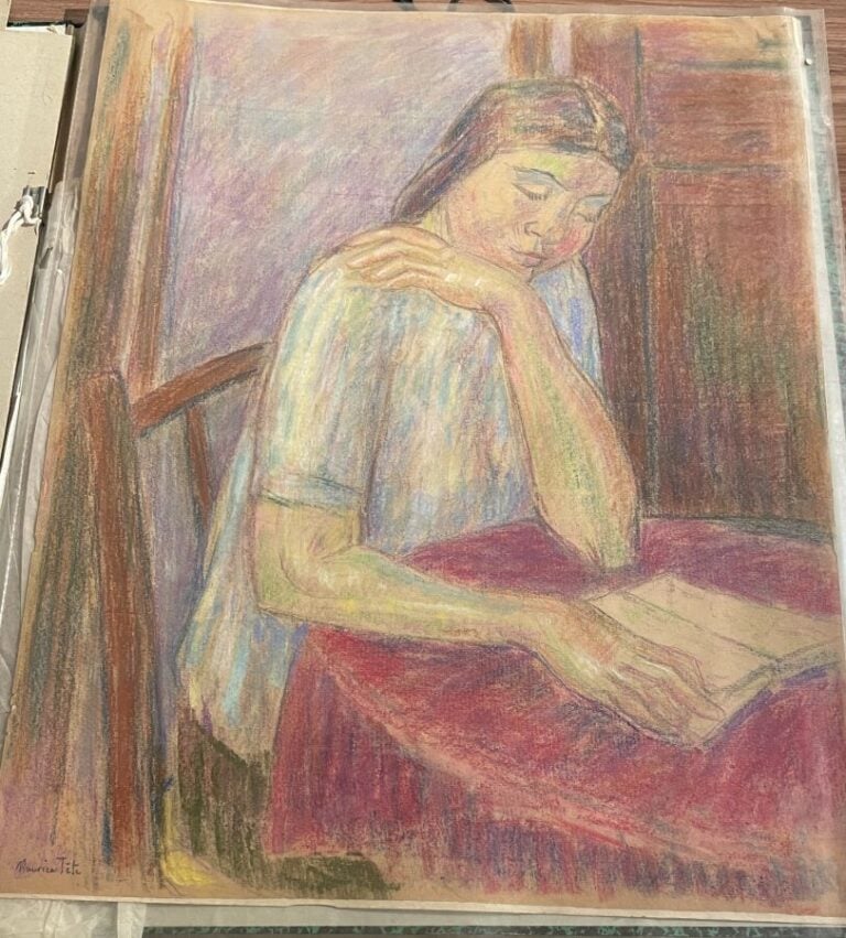 Ensemble de 29 oeuvres sur papier dont : - Maurice TETE (1880-1948) : 2 composi…