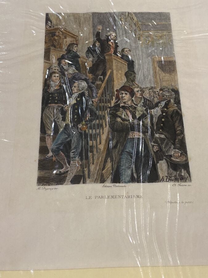 Ensemble de 35 illustrations pour les livres en héliogravure d'après Louis DESC…