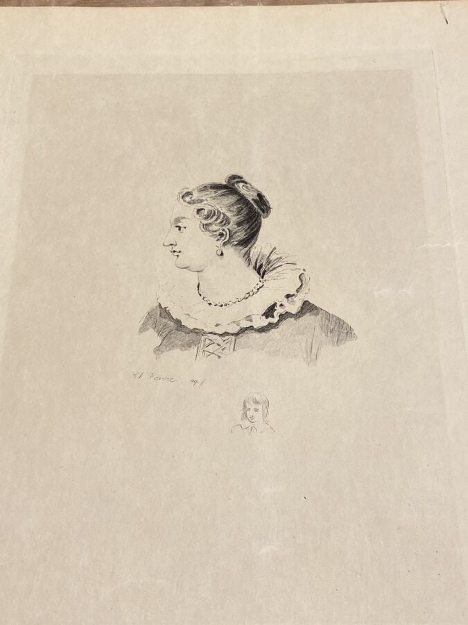Ensemble de 35 illustrations pour les livres en héliogravure d'après Louis DESC…