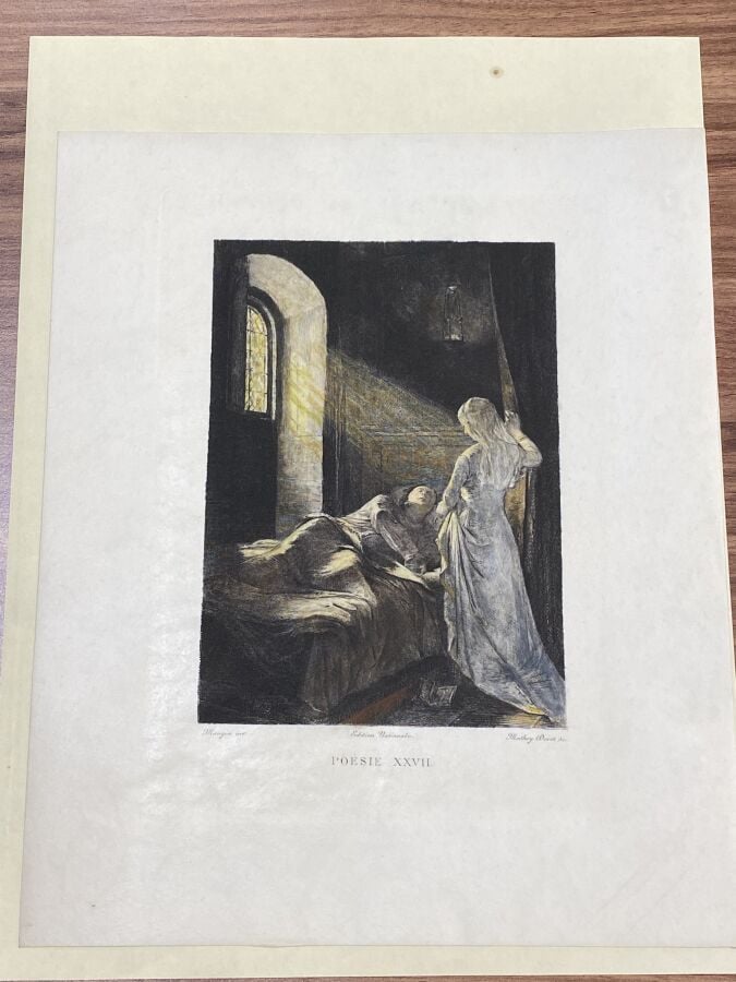 Ensemble de 35 illustrations pour les livres en héliogravure d'après Louis DESC…